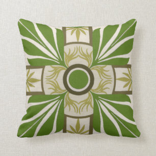 Non-Embellished Palm Motif I Cushion