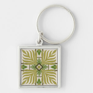 Non-Embellished Palm Motif II Key Ring