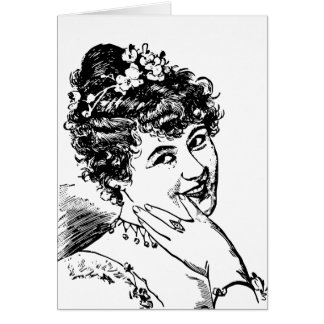 Non-flirting woman flirting sarcastic