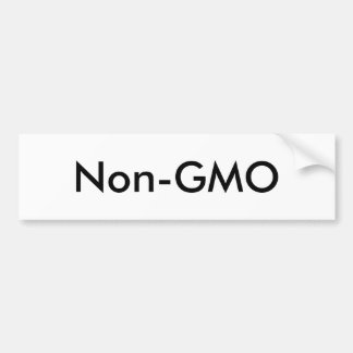 Non-GMO Bumper Sticker