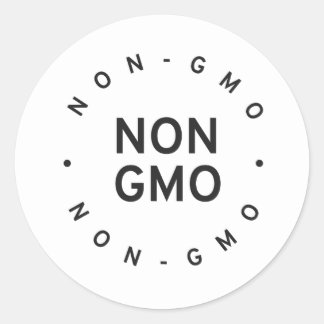 Non-GMO Classic Round Sticker