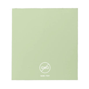 Non-GMO eco friendly natural branding customised Notepad