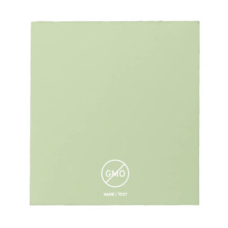 Non-GMO eco friendly natural branding customised Notepad