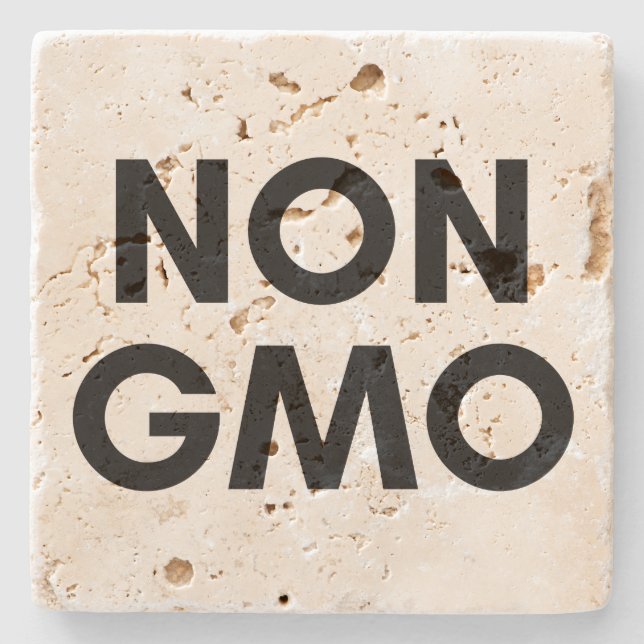 non gmo stone coaster (Front)
