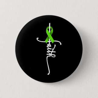 Non-Hodgkin Lymphoma Cancer Faith Cancer Awareness 6 Cm Round Badge