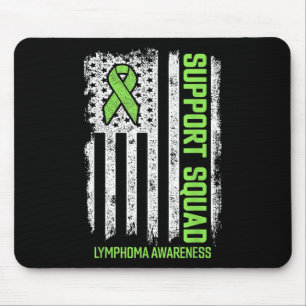 Non-hodgkin Lymphoma Support Squad Lymphoma Cancer Mouse Mat