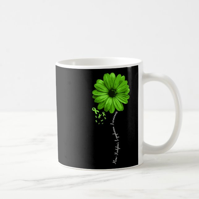 Non-hodgkin’s Lymphoma Awareness Warrior Pretty Coffee Mug (Right)