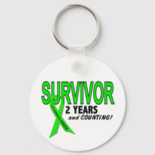 Non-Hodgkins Lymphoma 2 Year Survivor Key Ring