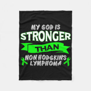 Non Hodgkin's Lymphoma Awareness - Blood Cancer Su Fleece Blanket