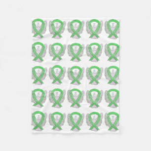 Non-Hodgkin's Lymphoma Awareness Ribbon Blankets