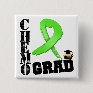 Non-Hodgkins Lymphoma Chemo Grad 15 Cm Square Badge