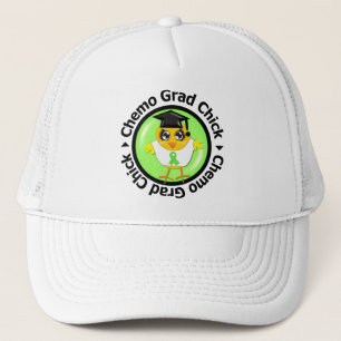 Non Hodgkins Lymphoma Chemo Grad Chick Trucker Hat