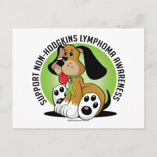 Non-Hodgkins Lymphoma Dog Postcard