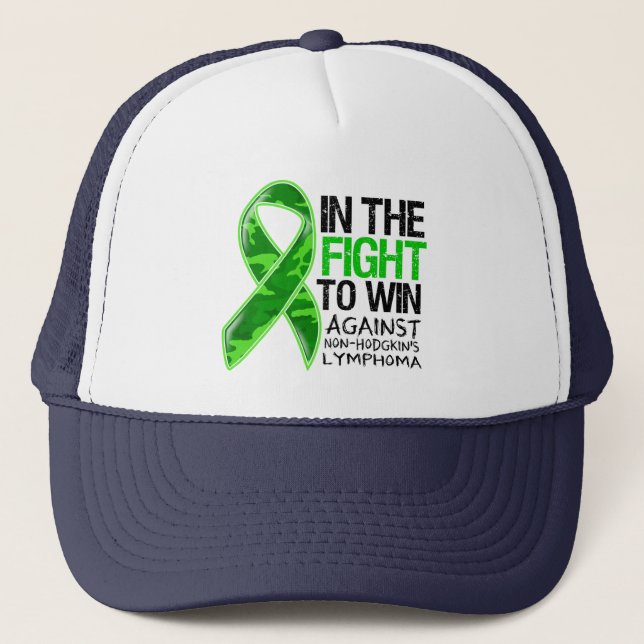 Non-Hodgkins Lymphoma - Fight To Win Trucker Hat (Front)