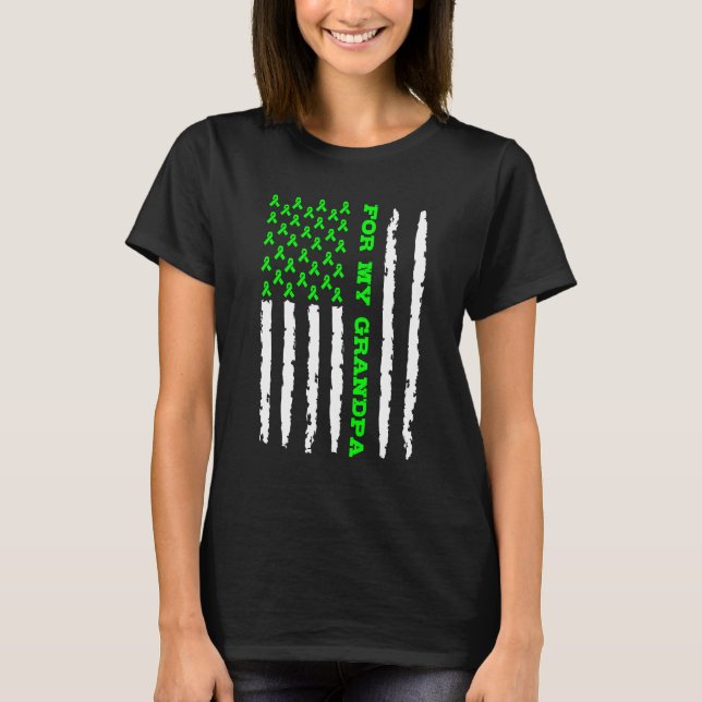 Non Hodgkins Lymphoma For My Grandpa T-Shirt (Front)