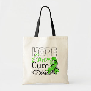 Non-Hodgkins Lymphoma Hope Love Cure Tote Bag