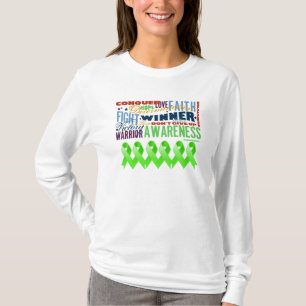 Non-Hodgkins Lymphoma Inspirational Words T-Shirt