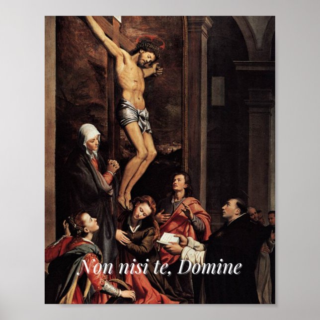 Non nisi te Print (Front)