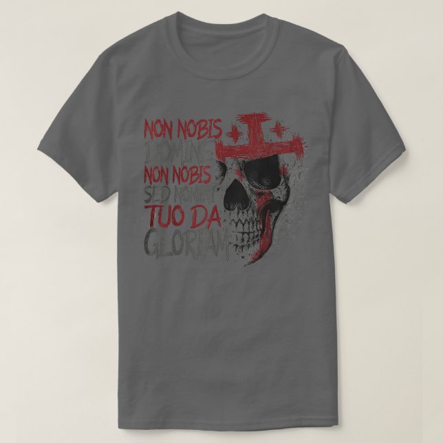Non Nobis Domine  T-Shirt (Design Front)