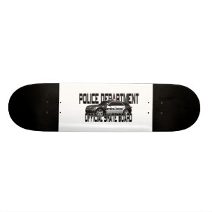 NON-OFFICIAL POLICE SKATEBOARD