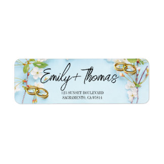 non photo wedding return address