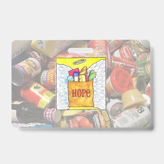 Non Profit Charity Client ID Card Badge (Front)