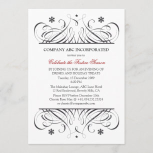 Non-Religious Holidays Corporate Party Invitation