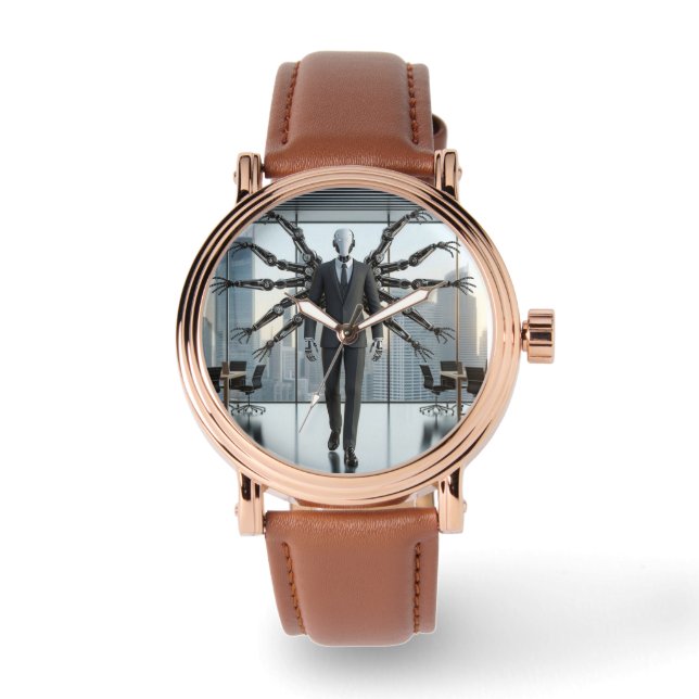 Non-Robot Robber in a Band Watch (Front)