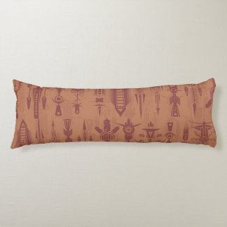 Non-Seamless Patterned Brushed Polyester Body Cushion