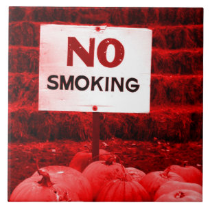 Non-Smoking Pumpkins - Red Tile
