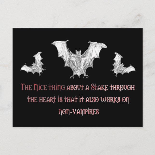 Non-Vampires Postcard (Front)