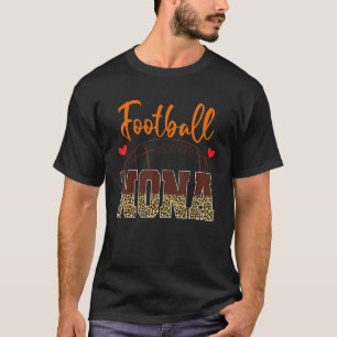 Nona Leopard Football Nona T-Shirt