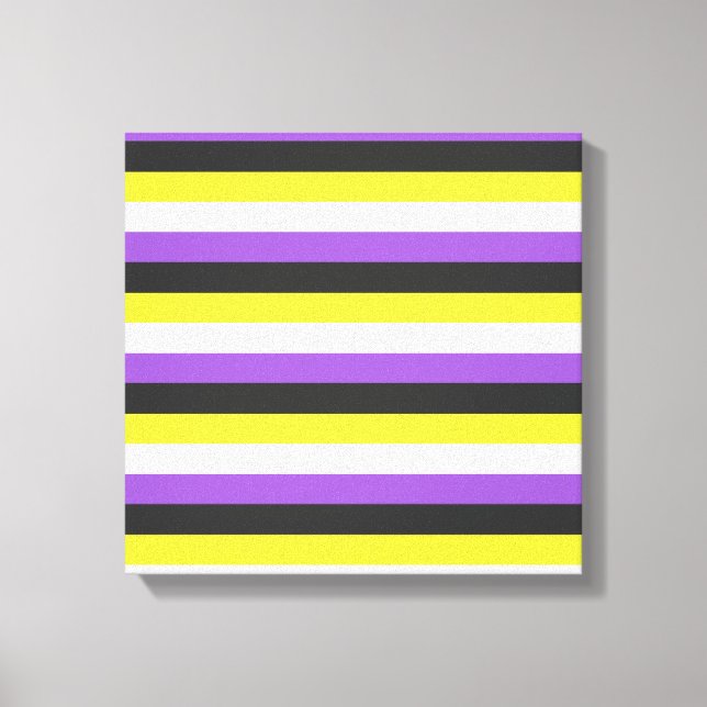 nonbinary canvas print (Front)
