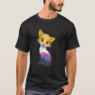 Nonbinary Fox - Cute LGBTQ Enby T-Shirt