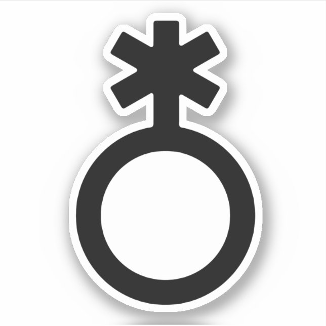 Nonbinary Gender Symbol (Front)