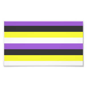 nonbinary photo print