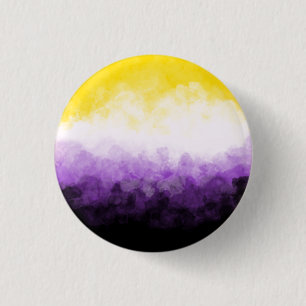 Nonbinary pride badge
