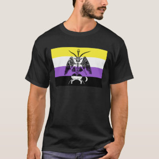 Nonbinary Pride Baphomet T-Shirt