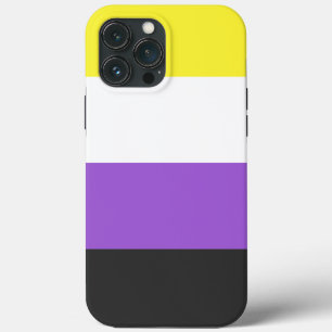 Nonbinary Pride Flag iPhone 13 Pro Max Case