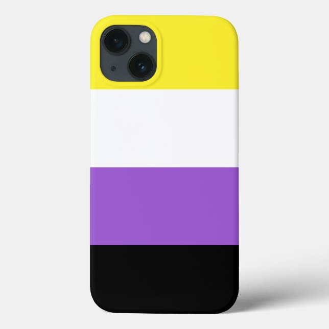 Nonbinary Pride Flag Case-Mate iPhone Case (Back)