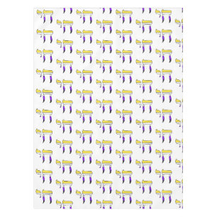Nonbinary Pride Flag Chai Tablecloth