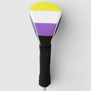 Nonbinary Pride Flag Golf Head Cover