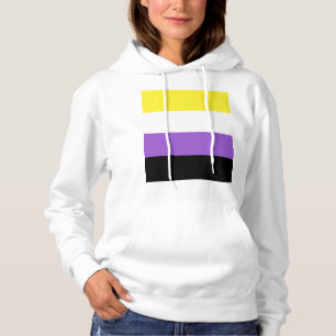 Nonbinary Pride Flag Hoodie