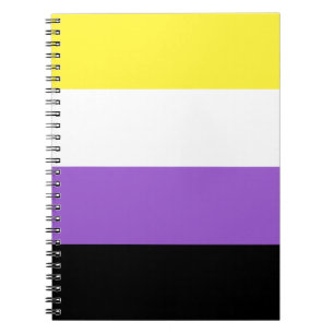 Nonbinary Pride Flag Notebook