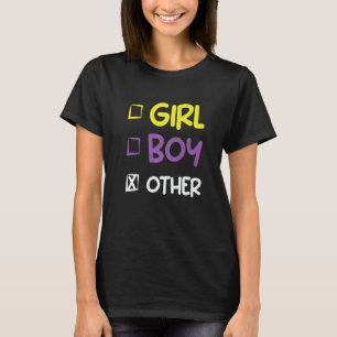 Nonbinary Pride Genderfluid Gender Rights Non Bin T-Shirt