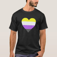 Nonbinary Pride LGBT Nonbinary Heart Nonbinary Fla
