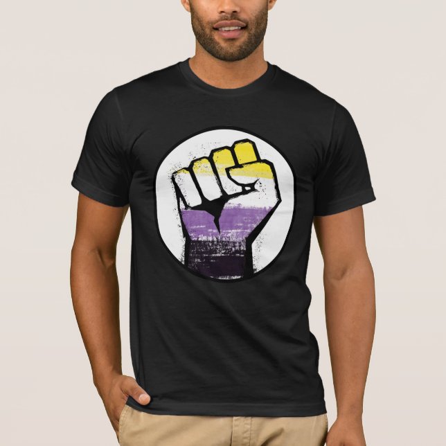 Nonbinary Pride T-Shirt (Front)