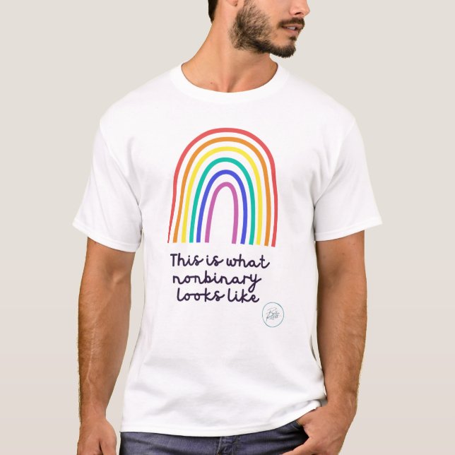 Nonbinary Pride T-shirt (Front)