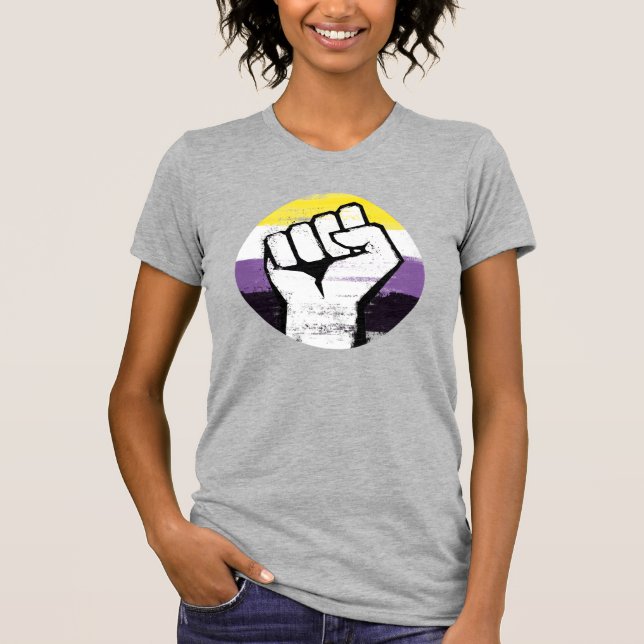 Nonbinary Pride T-Shirt (Front)