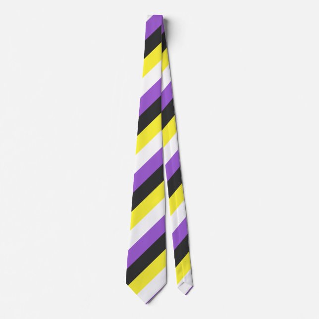 NonBinary Stripes  Tie (Front)